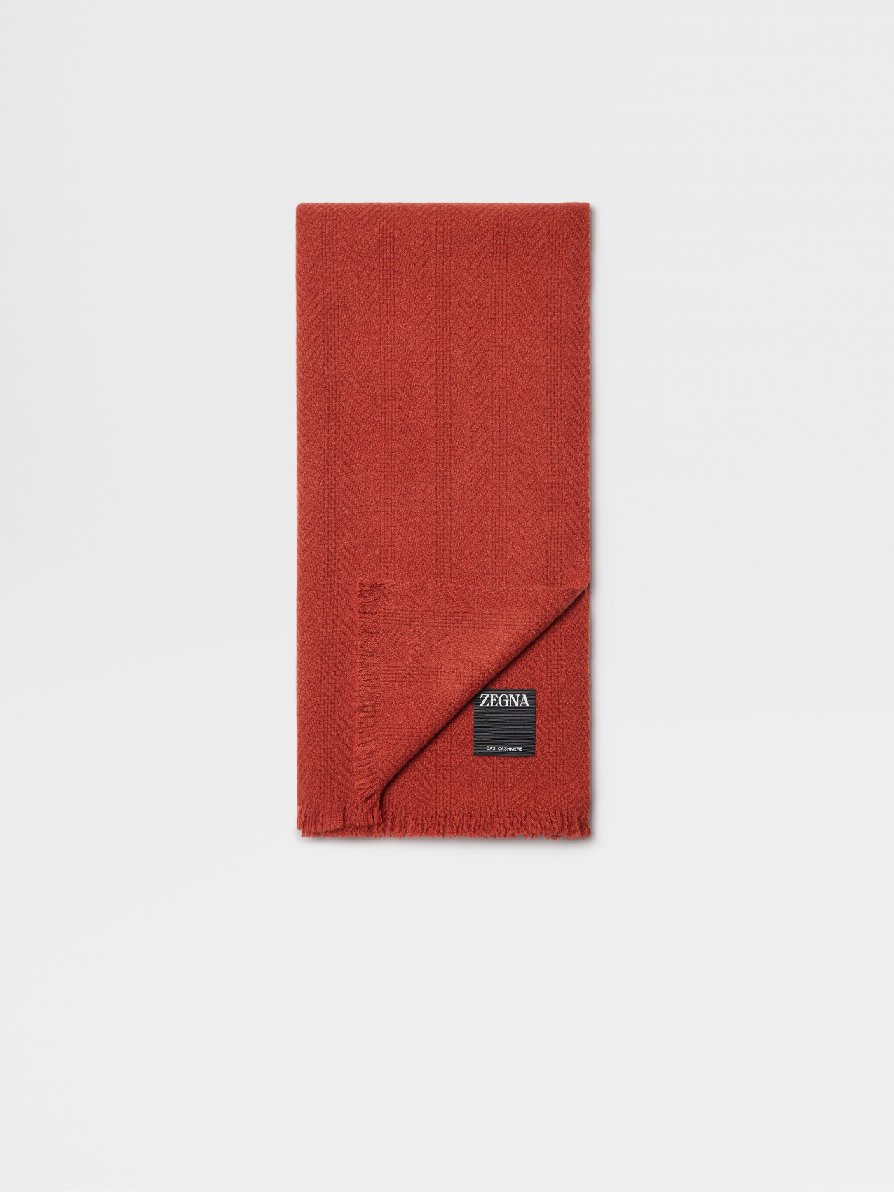 Red Oasi Cashmere Scarf